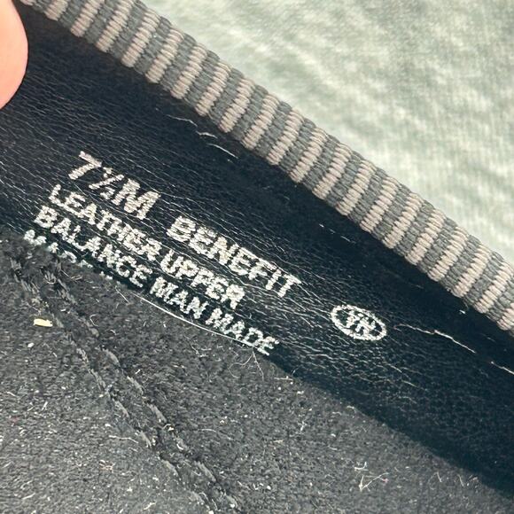 VTG 90s y2k Women's Black Leather Aerosoles Benefit Peep Toe Bow Heel Pumps 7.5M - Picture 6 of 8